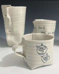 Weird Ceramics, Weird Mugs, Clay Project Ideas, Clay Arts, Ceramic Artwork, Clay Diy Projects, Cerámica Ideas, Pottery Inspo, Pottery Crafts