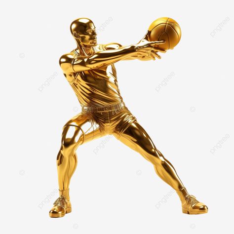 3d gold basketball player figure doing shooting pose 3d gold silver png Silver Png, Shooting Pose, Gold Basketball, Transparent Image, Aztec Design, Basketball Player, Design Background, Basketball Players, Png Transparent