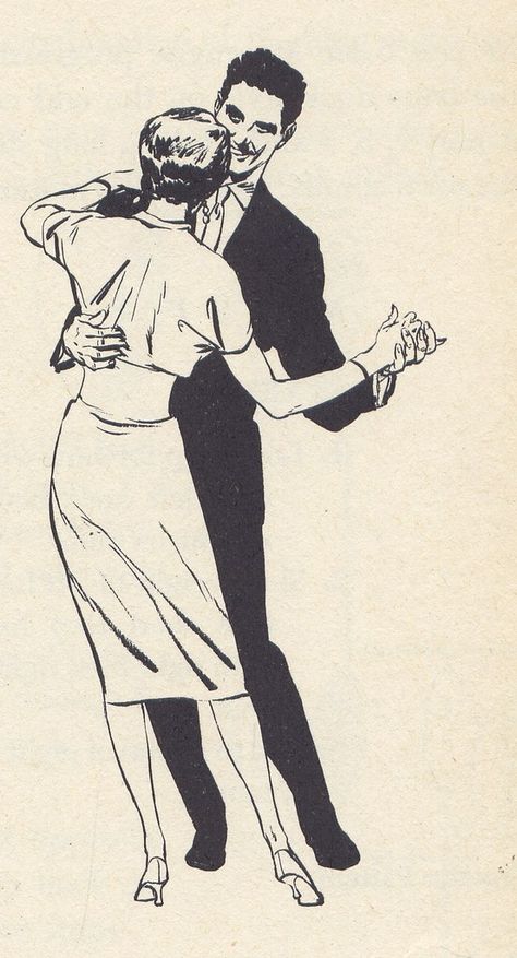 slow dance | Millie Motts | Flickr Dancing Drawing Reference, Couple Dancing Drawing, Couple Slow Dancing, Slow Dancing Aesthetic, 1950s Drawing, Dancing Drawing, Dancing Poses, Dancing Pose, Plant Styling