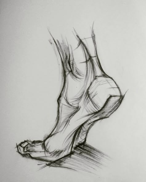 Feet Sketching Step By Step, Foot Sketching, Foot Drawing Anatomy, Foot Sketch Drawing, Foot Anatomy Drawing, Feet Drawing Reference Anatomy, Feet Reference Drawing, Foot Draw, Drawing Body Proportions