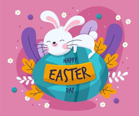 Easter Bunny Illustration, Easter Campaign, Easter Face Paint, Easter Vector, Easter Things, Easter Illustration, Bullfinch, Ipad 5, Happy Easter Day