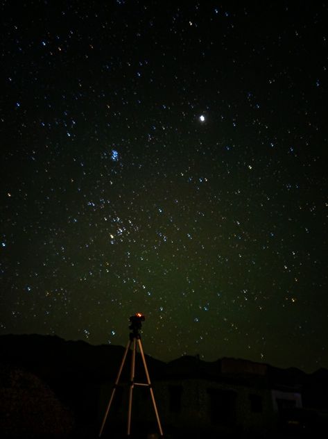 Camera taking a timelapse shot of hanle night sky, ladakh India Hanle Ladakh, Ladakh India, Night Sky, Night Skies, India