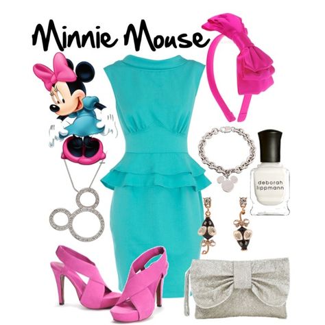 "Minnie Mouse 2" by sophiedee11 on Polyvore Daisy Disneybound, Minnie And Daisy, Animated Movies Characters, Disney Princess Outfits, Disney Bounding, Disney Inspired Outfits, Dapper Day, Jane Norman, Princess Outfits