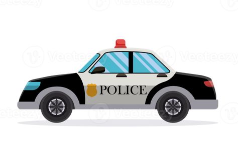 Patrol Car, Police Patrol, Car Illustration, Free Png, Royalty, Royalty Free, Clip Art, Illustrations