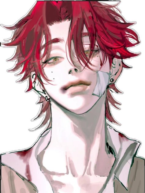 Sound Wave, Red Hair, Prince, Sound, Crown, Human, Red, Anime, Hair