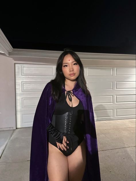 Woman’s Horror Costume, Holloween Costume Ideas Raven, Witch Halloween Costume Black Women, Raven Superhero Costume, Cvnty Halloween Costumes, Halloween Raven Costume, Raven Costume Women, Party Costumes For Women, Halloween Black Women Costume Ideas