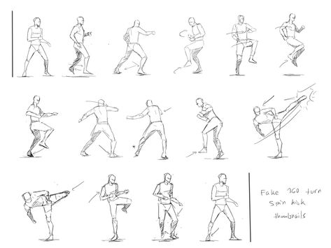 Kick Reference, Martial Arts Kicks, Spin Kick, Figure Drawing Reference, Body Poses, Action Poses, Drawing Poses, Drawing Reference Poses, Drawing Tips