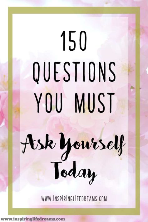 150 Questions To Ask Yourself Today - Deep Thought-Provoking Questions Self Reflection Questions, Questions To Ask Your Kids, 50 Questions To Ask, Questions To Ask Your Partner, 200 Questions, Deep Conversation Topics, Deep Questions To Ask, 50 Questions, Questions To Ask Your Boyfriend