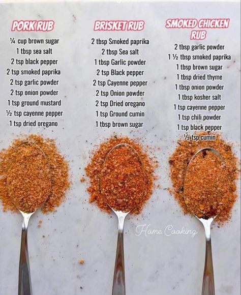 Smoked Chicken Rub, Homemade Dry Mixes, Dry Rub Recipes, Dry Rubs, Chicken Rub, Homemade Spice Mix, Spice Blends Recipes, Meat Rubs, Spice Mix Recipes