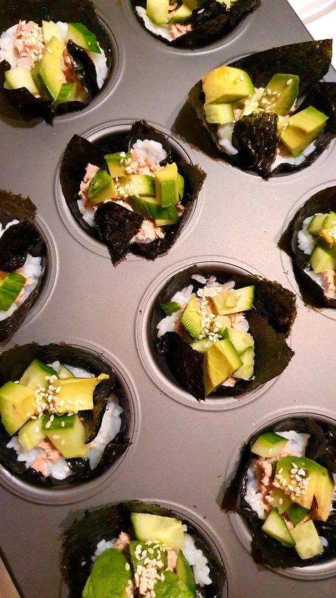 Sushi Muffin, Sushi Muffins, Muffins