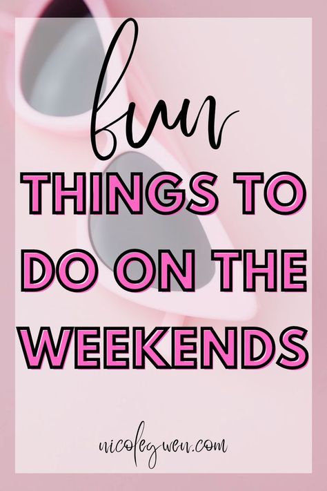 things to do on weekends Things To Do On Weekends, Summer Time Activities, Relaxing Things To Do, Date Activities, Things To Do Today, Things To Do Alone, Happiness Challenge, Things To Do At Home, Things To Do When Bored