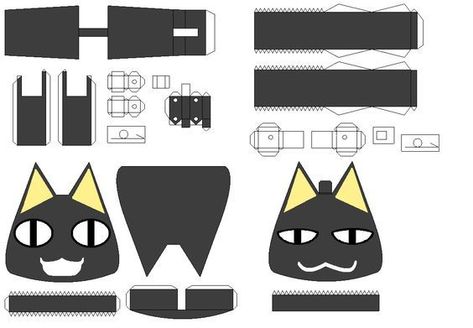 Toro Inoue Papercraft, Kuro Toro, Doll Template, Toro Inoue, Anime Paper, Paper Toys Template, Origami Paper Art, Paper Doll Template, Papercraft Templates