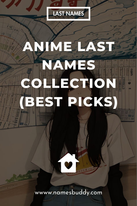 Anime Last Names Collection Anime Last Names, Japanese Surnames, Last Name Generator, Japanese Last Names, Your Cosplay, Beautiful Meaning, Facing The Sun, Character Base, Name Generator