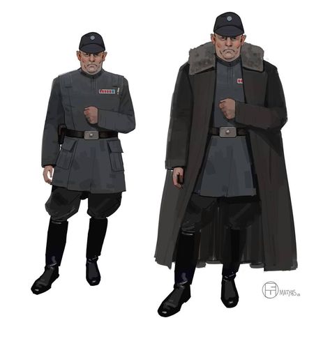 Brian Matyas, Sci Fi Character Art, Imperial Officer, Werner Herzog, Star Wars Sith, Star Wars Trooper, Star Wars Characters Pictures, Star Wars Concept Art, Star Wars Empire