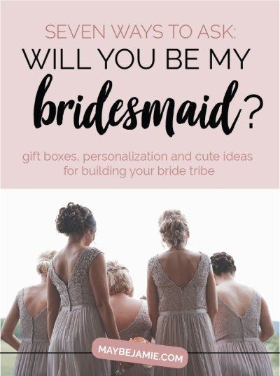 There are so many fun ways to ask your gal pals to be your bridesmaid!  #wedding #engaged #proposal Congrats Wedding, Bridal Card, Mind Hacks, Bridesmaid Gift Boxes, Amazing Weddings, Website Creation, Bride Tribe, Will You Be My Bridesmaid, Lifestyle Tips