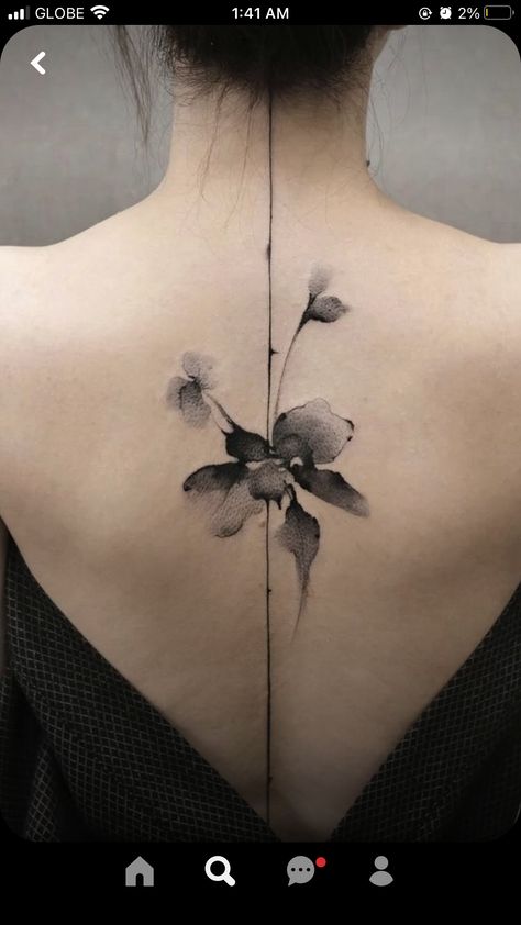 Gentle Tattoos For Women, Line Tattoo Arm, Feminine Back Tattoos, Little Bird Tattoos, Birthday Tattoo, Maori Tattoo Designs, Poppies Tattoo, Calligraphy Tattoo, Tattoos For Women Flowers