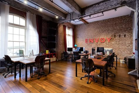 Envoy’s Beautiful San Francisco office Startup Office Design, Office Revamp, Startup Office, Office Fitout, Interior Office, Office Designs, Office Inspo, Tech Startups, Coworking Space