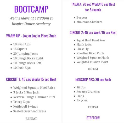 Bootcamp Workout Plan, Bootcamp Ideas, Upper Body Hiit Workouts, Loose Weight Workout, Quick Full Body Workout, Functional Training Workouts, Functional Workout, Amrap Workout, Jogging In Place