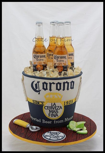 Coronas Novelty Cake, Bottle Cake, Beer Cake, Beer Birthday, Cake Delivery, Crazy Cakes, Cakes For Men, Specialty Cakes, Unique Cakes