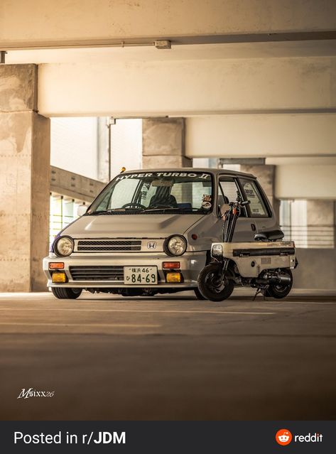 Honda City Turbo, Kei Car, Turbo Car, Honda City, Mini Trucks, Japan Cars, Car Games, Futuristic Cars, Vehicle Design