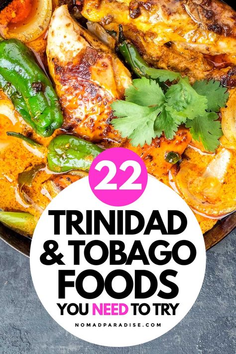 Trinidadian Recipes, Trinidad Recipes, Carribean Food, Trini Food, Around The World Food, Caribbean Cuisine, Island Food, Jamaican Recipes, Caribbean Recipes