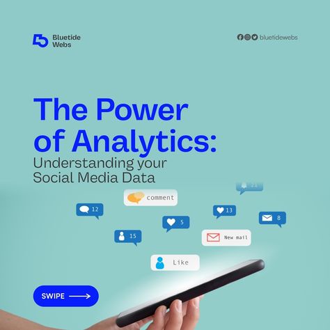 In today's digital age, simply posting on social media isn't enough. To truly harness the power of social media, understanding your analytics is crucial. Social media analytics provide insights into how your content is performing, who your audience is, and what strategies are driving engagement and conversions. With analytics, you can: 1. Track Engagement: See which posts are resonating with your audience and why. 2. Understand Your Audience: Gain insights into the demographics, interests, a... Posting On Social Media, Social Media Analytics, Power Of Social Media, Media Post, Understanding Yourself, Social Media Post, Track, Social Media, Illustrations