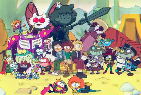 Amphibia Group Photo, Funny Amphibia, Amphibia Future, Amphibia Sashannarcy, Amphibia Season 3, Amphibia Ships, Silly Frog, Amphibia Fanart, Anne Boonchuy