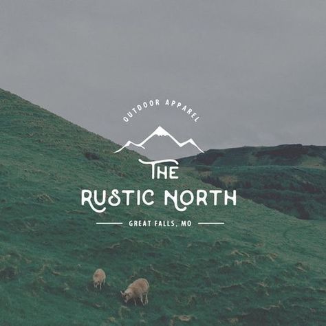 Outdoors Logo Design, Logo Montagne, Masculine Logo, Logo Voyage, Logos Photography, Logos Vintage, Adventure Branding, Logo Hipster, Rustic Logo