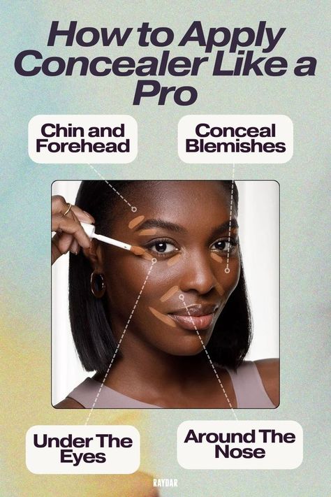 The right concealer technique can brighten, smooth, and enhance your everyday makeup look all without feeling heavy. Learn step-by-step tips for achieving even, glowing coverage and say goodbye to trial and error. Where To Put Concealer, Applying Concealer, Pro Makeup Tips, Festival Face, How To Apply Concealer, Trial And Error, Everyday Makeup, The Nose, Makeup Artists