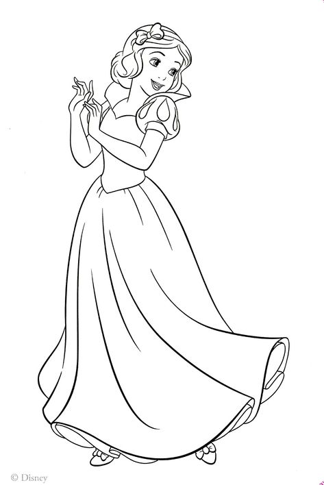 Coloring Pages Princess Snow White – Through the thousands of photographs on-line about coloring pages princess snow white , picks the very best selections along with greatest quality exclusively for you, and this photos is among photos collections within our greatest images gallery with...  #cartoon #coloring #pages Disney Colouring In Pages, Snow White Coloring Pages, Belle Coloring Pages, Disney Coloring Sheets, Coloring Pages For Teenagers, Disney Princess Colors, Walt Disney Characters, Disney Princess Coloring Pages, Disney Belle