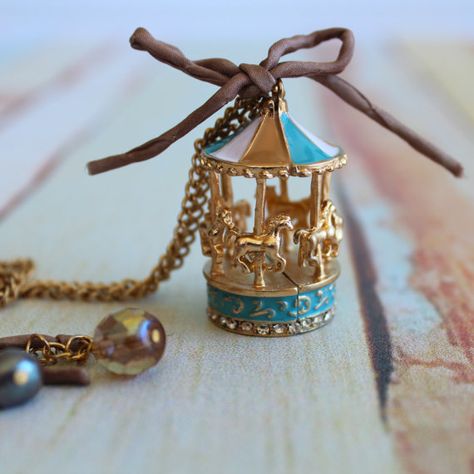 pastel carousel enamel charm pendent Pastel Carousel, Poison Ring, Merry Go Round, Enamel Charms, Round Pendant, Lucky Charm, Wedding Bracelet, Carousel, Vintage Charms