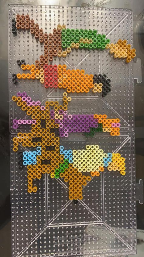 Perler Bead Patterns Scooby Doo, Scooby Doo Perler Beads, Perler Bead Album Cover, Anime Crochet, Melt Beads, Melt Beads Patterns, Lego Mosaic, Hamma Beads Ideas, Grid Patterns