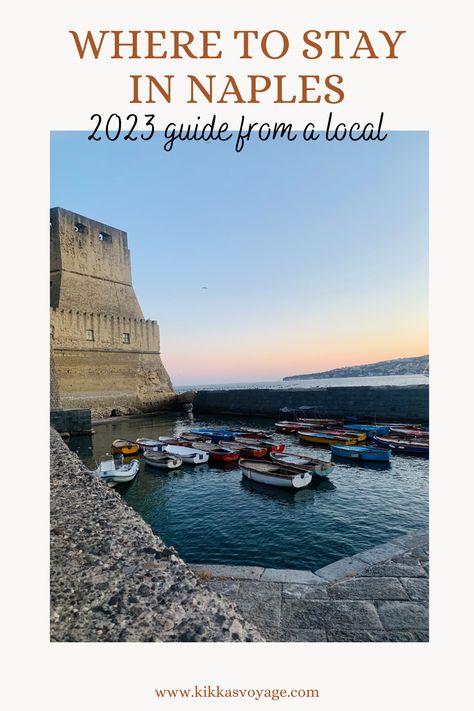 Planning a trip to Naples, Italy?? Check out this guide to find out the best places to stay in the city, from a local!! Best Places To Stay In Naples Italy, Where To Stay In Naples Italy, Italy Trip Planning, Europe 2024, Napoli Italy, Enjoy Your Trip, Travel Baby, Family Hotel, Eat Pray