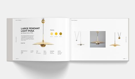 Product Catalogue – Lamp | Behance Product Booklet, Catalog Design Layout, Line Sheet, Mirror Decor Living Room, Catalogue Layout, Lookbook Design, Powerpoint Tips, Landscape Products, Product Catalogue