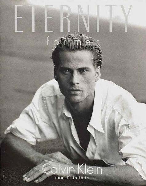 Mark Vanderloo par Peter Lindbergh pour la campagne Eternity for Men 1994 Mark Vanderloo, Calvin Klein Ads, Calvin Klein Campaign, Eternity Calvin Klein, Bruce Weber, Perfume Ad, Ck Calvin Klein, Peter Lindbergh, Steven Meisel