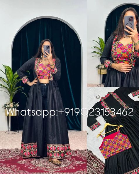 1795/- free shipping Designed traditional gamthi navratri garba shrug with blouse to wear on jeans #TraditionalWithATwist #NavratriFashion #GarbaLook #GamthiStyle #FusionFashion #ShrugStyle #JeansAndShrug #EthnicChic #NavratriOutfit #FestiveFashion #GarbaReady #DesiVibes #EthnicFusion #GarbaNights #BohoEthnic Swrp Navratri Garba, Ethnic Chic, Festival Fashion, Desi, How To Wear, Free Shipping, Quick Saves, Design