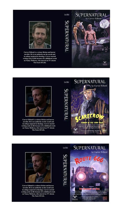 1:25 G scale model Supernatural Carver Edlund resin books etsy ThreeInchesUnder Chuck Supernatural, Supernatural Book Series, Supernatural Book, Nancy Mckeon, Spn Fanart, The Woman In White, Supernatural Books, College Majors, Supernatural Tv Show