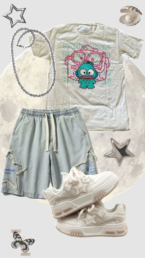 #juminocore #outfit #japan #soft #anime #star Juminocore Outfit Male, Juminocore Clothes, Jumino Core Clothes, Juminocore Icons, Juminocore Outfit, Silly Images, Kpop Fashion, Leg Warmers, Dream Wardrobe