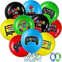 Game On Party, Game Night Decorations, Gamer Birthday Party, Game Night Party, Game Night Parties, Video Games Birthday Party, Gamer Birthday, Video Game Party, Video Games Birthday