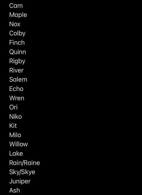 Nb Names, Androgynous Names, Cod Mobile, Fantasy Names, Aesthetic Names, Creative Names, Writing Motivation, Family Goals, Character Names