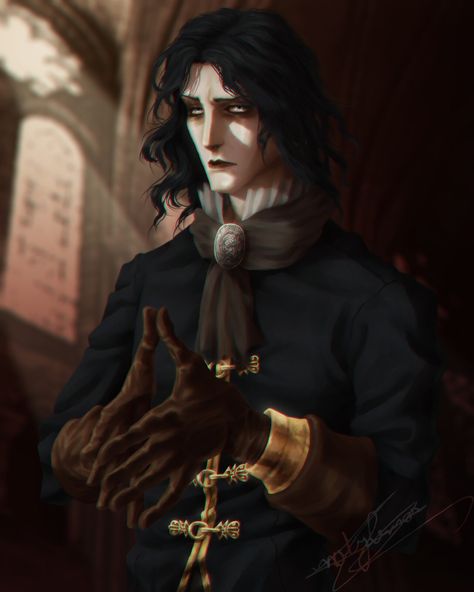 Forbidden Magic, Vampire Masquerade, Character Artist, Dark Souls 3, Dark Souls Art, Demon Art, Dungeons And Dragons Characters, Fantasy Male, Soul Art