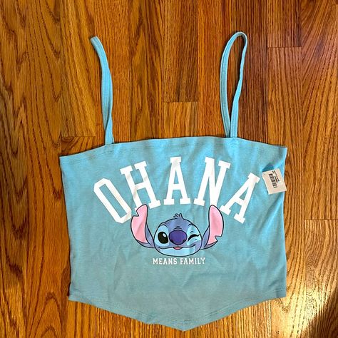 Juniors Medium M Lilo And Stitch Disney Licensed Crop Top New With Tags Smoke And Dog Free Home (Box 16) Lilo And Stitch Clothes, Stitch Crop Top, Luxury Baby Fashion, Dance Shirts Ideas, Lilo And Stitch Disney, Inside Out Coloring Pages, Lilo I Stitch, Stitch Things, Stitch Party