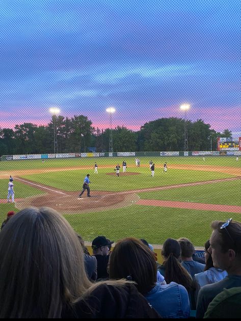 sunset, baseball, boys, sun, field, gorgeous, high school, goals, baseball field, pretty, winner, love, minnesota, mn, summer sky, sky, Softball Game Aesthetic, Baseball High School, High School Softball Aesthetic, High School Sports Aesthetic, High School Baseball Aesthetic, Baseball Astethic, Highschool Baseball, Baseball Game Aesthetic, High School Vibes