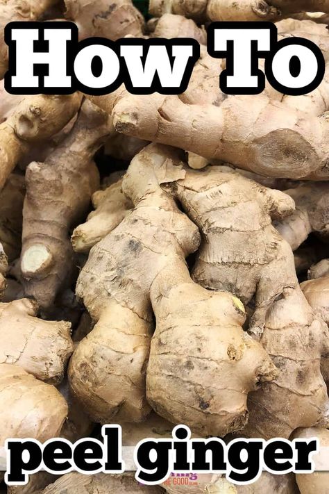 How To Grate Ginger Root, How To Prepare Ginger Root, How To Peel Ginger Root, How To Grate Ginger, How To Peel Ginger, How To Store Ginger, Homemade Ginger Tea, Microplane Grater, Roasting Garlic In Oven