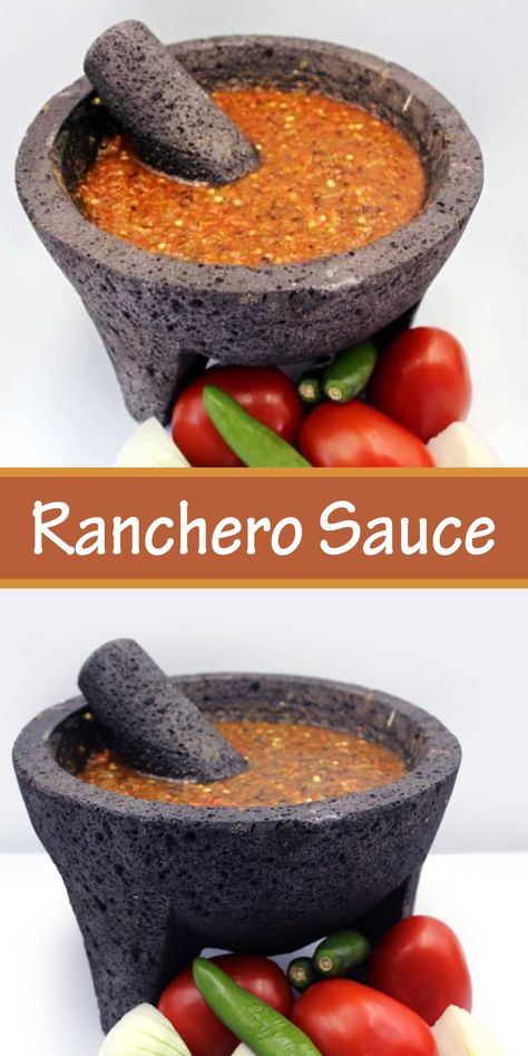 Homemade Ranchero Sauce, Easy Ranchero Sauce, Ranchero Sauce Mexican, Ranchera Sauce Recipe, Mexican Salsa Recipes Authentic, Easy Ranchero Sauce Recipe, Mcdonalds Breakfast Sauce, Ranchero Sauce Recipe, Mexican Sauce Recipes