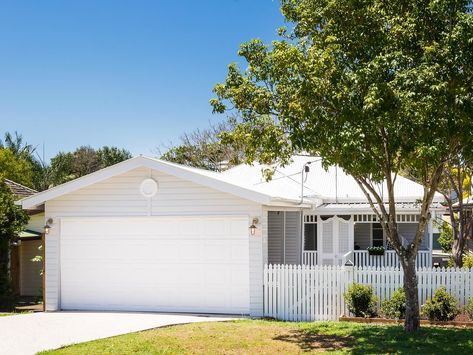 Son House, Renovation House, Weatherboard House, Front Verandah, Building A Swimming Pool, Carport Designs, Cottage Renovation, Cute Cottage, House And Home