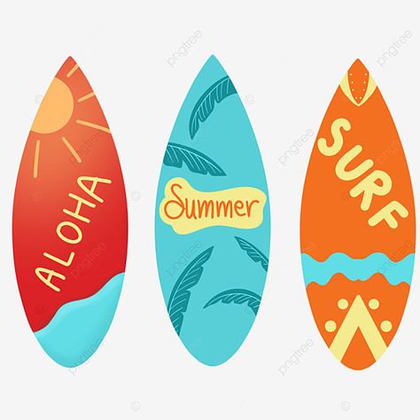 Surf Board Clipart, Aloha Summer, Hawaiian Theme, Lilo E Stitch, Surf Life, Kids Club, Summer Design, Tahiti, Pool Party