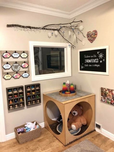 Daycare Rooms Setup, Preschool Layout, Car Collage, Daycare Room Ideas, Daycare Setup, Torn Paper Collage, Daycare Spaces, Childcare Rooms, Daycare Rooms