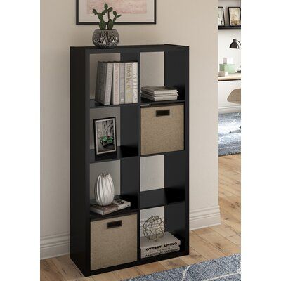 Bookcase Living Room, Closet Maid, Open Cube, Bookcase Wood, Black Bookcase, Cube Unit, Books Decor, Storage Organizers, Unit Design