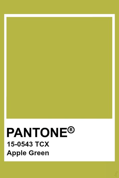 Pantone Apple Green Pantone Chartreuse, Apple Green Color Palette, Lime Green Pantone, Pantone Rainbow, Tcx Pantone, Pantone Cards, Green Pantone, Pantone Tcx, Pantone Color Chart